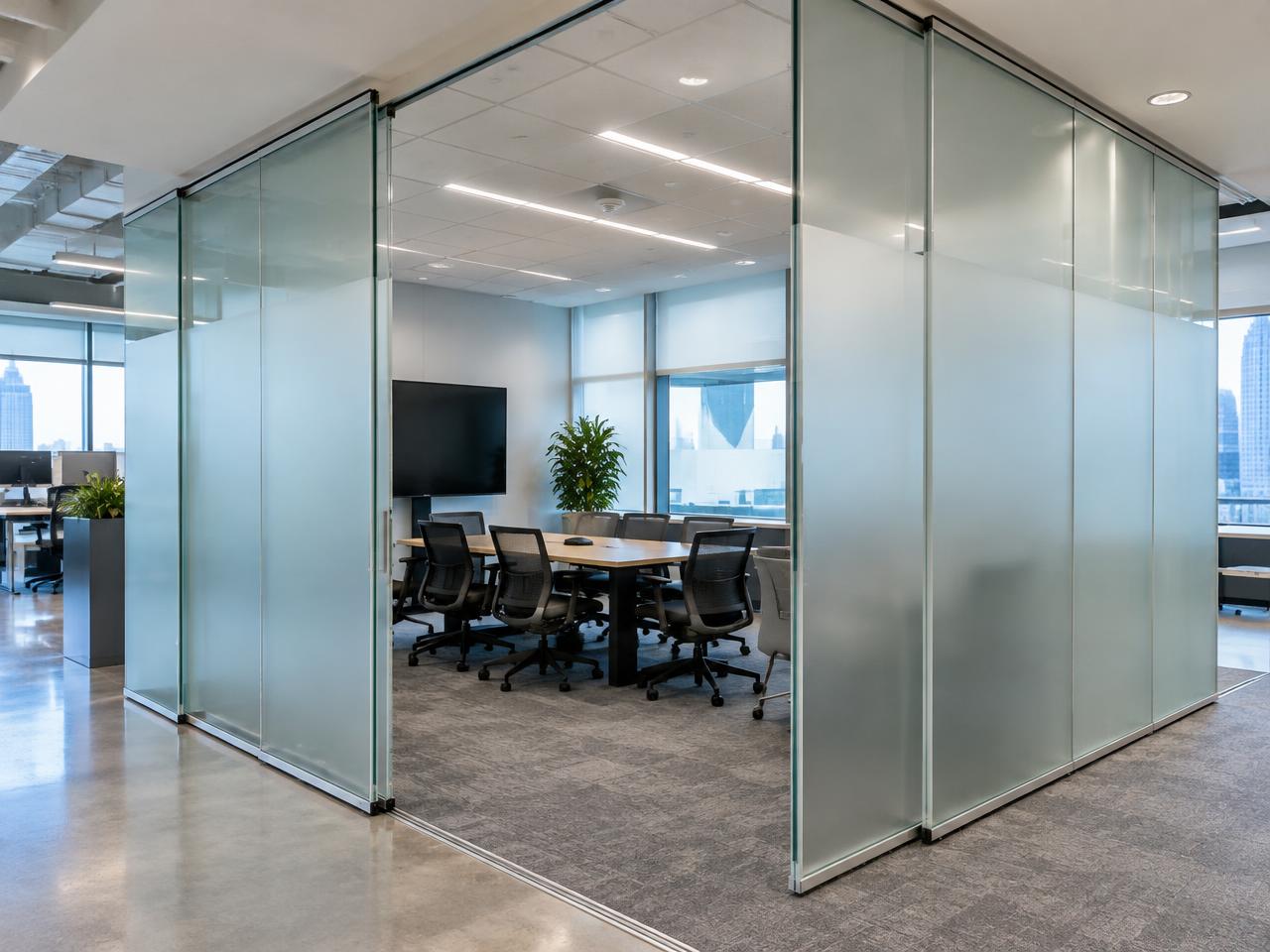 Salle de réunion modulable